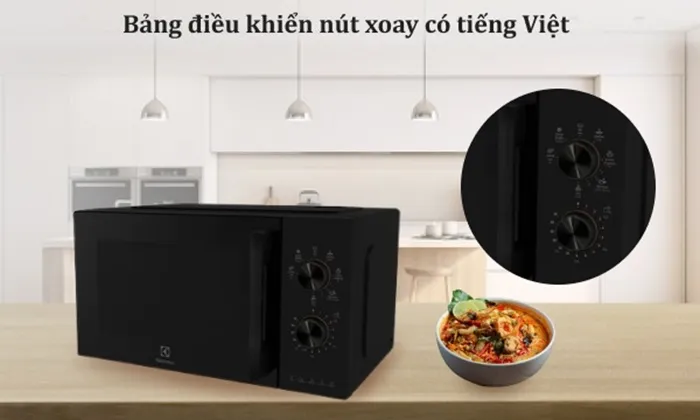 Bảng điều khiển dễ sửu dụng